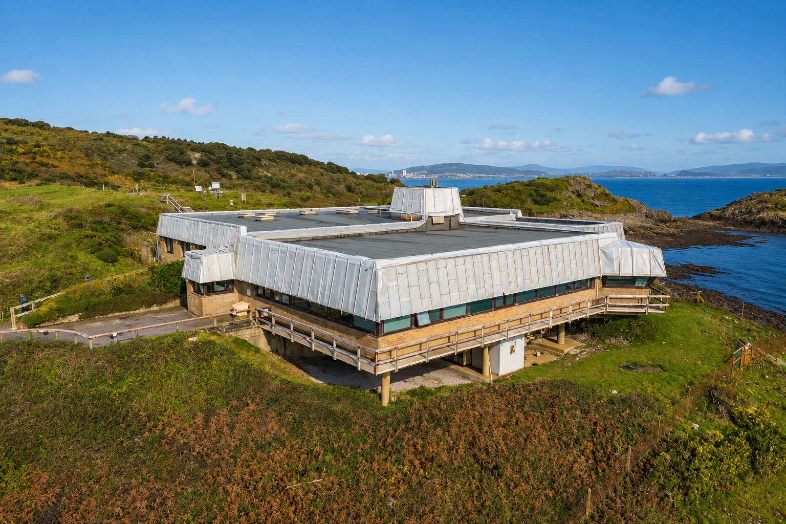 Former HM Coastguard station at Tutt Head, Mumbles